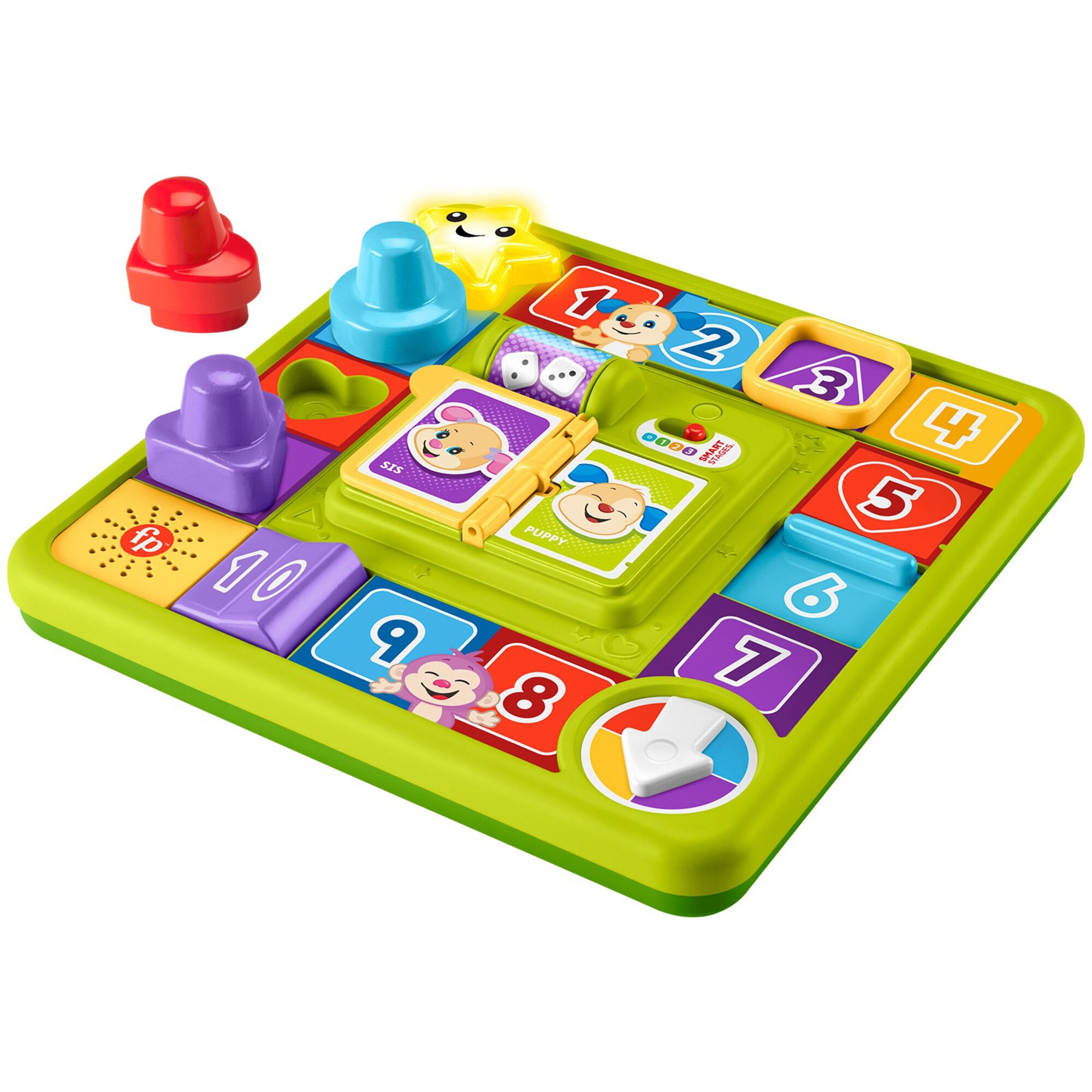 Mattel Motorikspielzeug Lernspaß Motorik-Spielbrett
