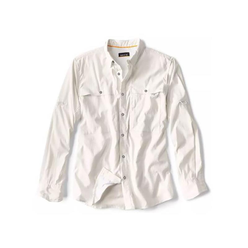 Chemise Manches Longues Homme Orvis Open Air Caster L/S Solid - White