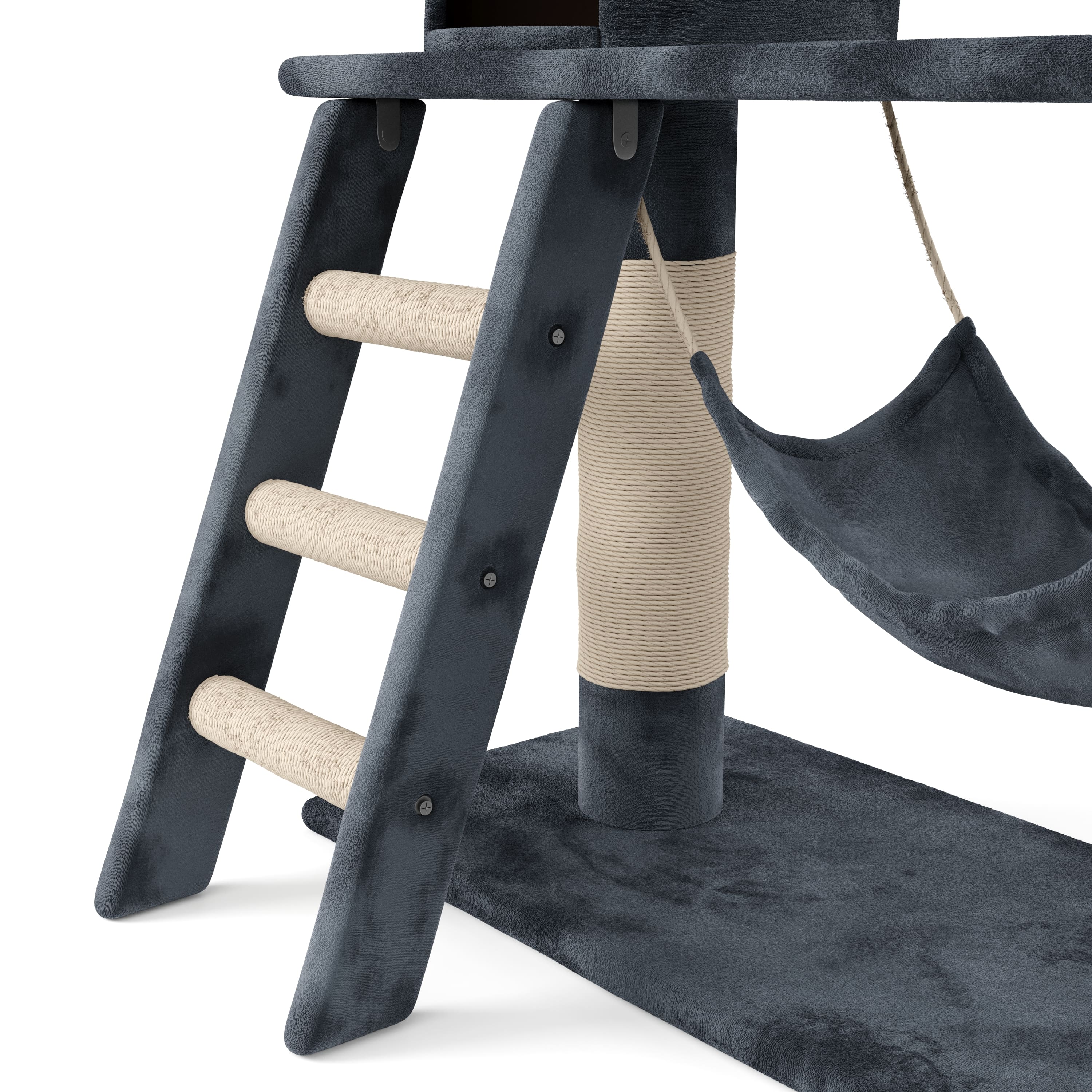 Katzenbaum SIMBA 141 cm grau