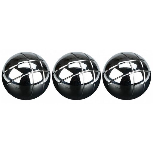 Conjunto de Petanca Get & Go IV com 3 Bolas Prateadas Coc 52jp-coc-uni