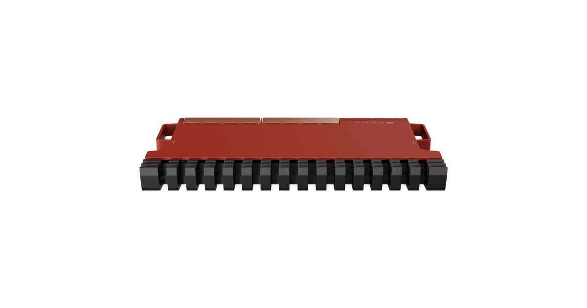 MikroTikL009UIGS-RM router  (Donkerrood, Qualcomm IPQ-5018 CPU, PoE, SFP)