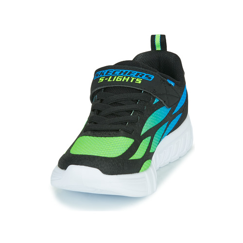Skechers - FLEX-GLOW Negro / Azul / Verde