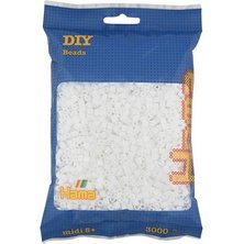 Hama Perles à repasser midi, sachet, 3000 pièces