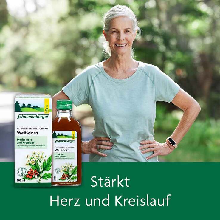 Weißdorn Saft Schoenenberger HPS, 200 ml