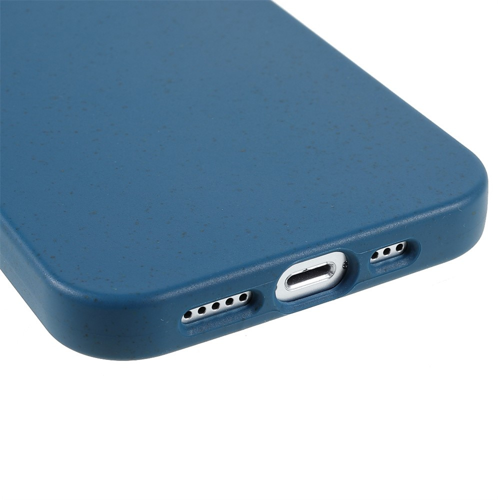 iPhone 15 Bio Gummi Schutzhülle Eco Friendly Nachhaltig Kompostierbar - Blau