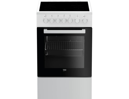 BEKO - Cuisiniere vitroceramique FSS57100GW