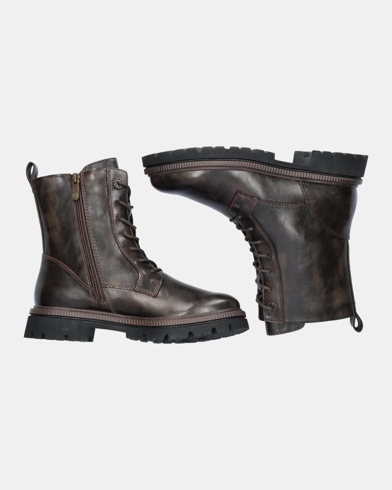 Marco Tozzi Veterboots  - bruin