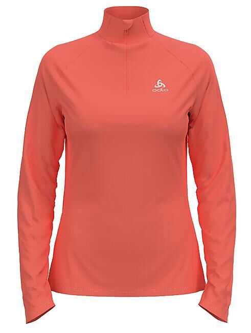 ODLO - T-SHIRT ML ESSENTIAL 1/2 ZIP W
