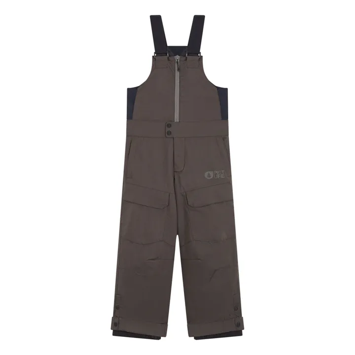 Picture Salopette de Ski Ninge Recyclée | Gris anthracite