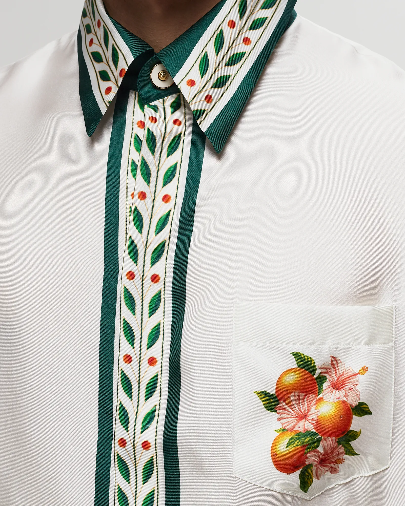 Casablanca CLASSIC COLLAR LONG SLEEVE SHIRT