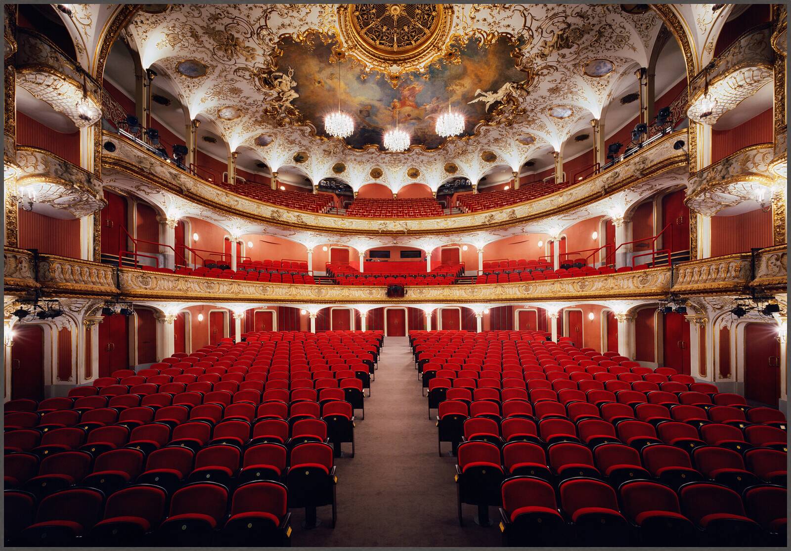 Volkstheater Wien by Rafael Neff - Limited Edition. Edition of: 150. Signed.