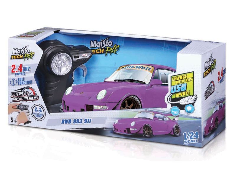 Maisto Rennwagen RC Premium RWB 993 911 1/24 Ferngesteuertes Spielzeug