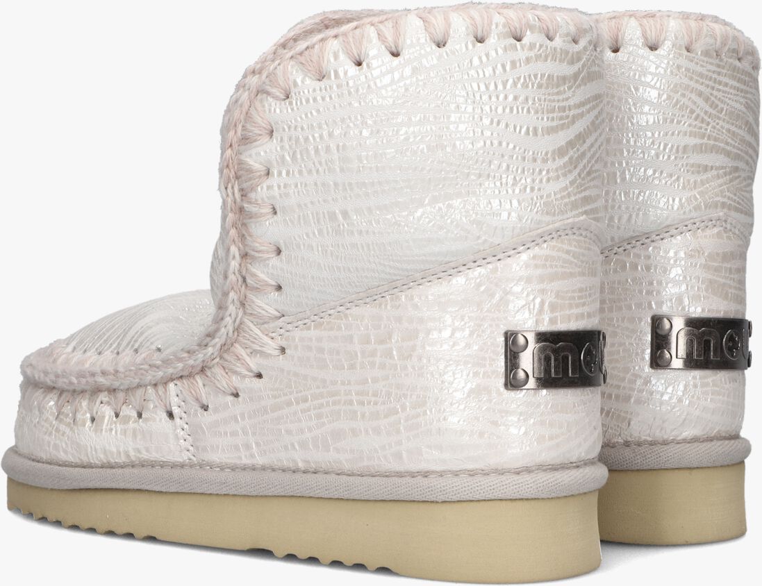 MOU witte mou vachtlaarzen eskimo 18 glitter logo