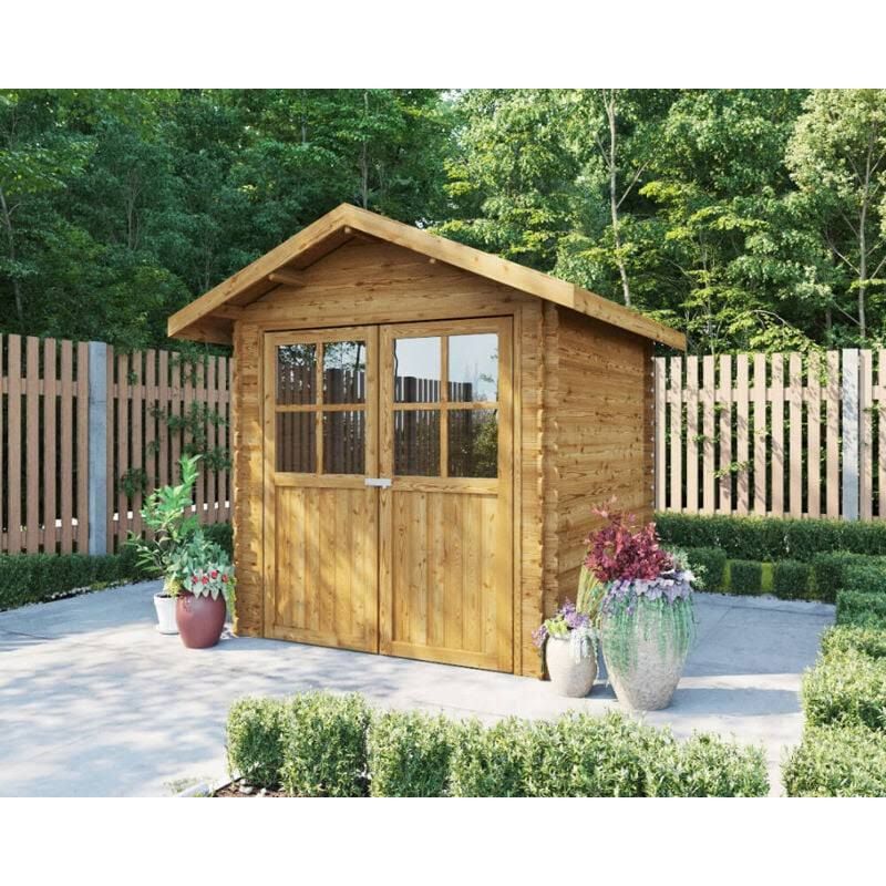 mcgarden Gartenhaus Linz Imprägnierung 2x2m