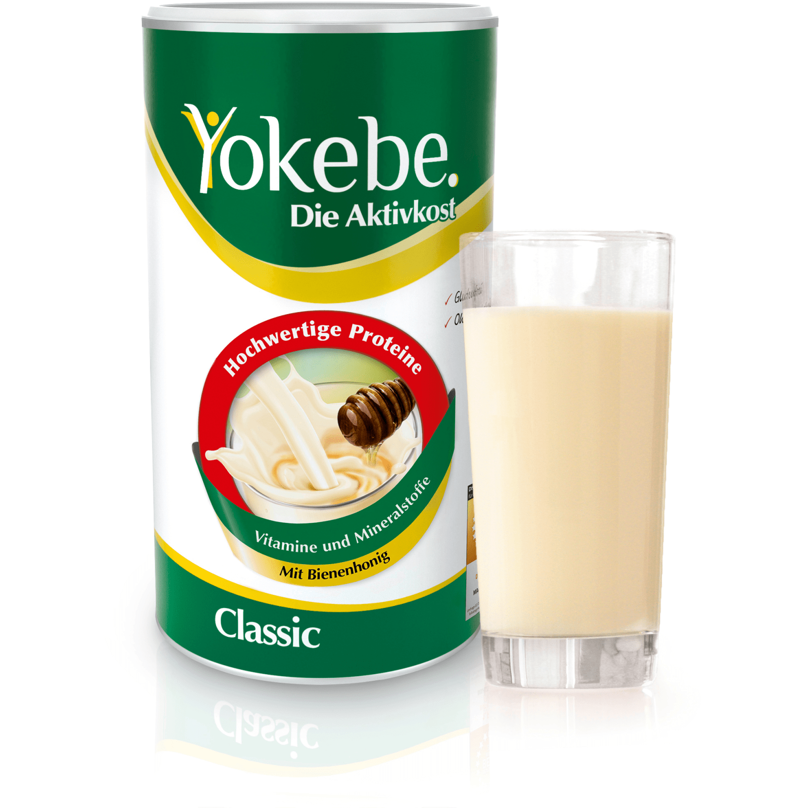 Yokebe Aktivkost Classic Pulver (500g)