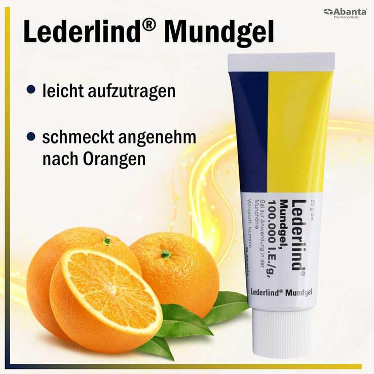 Lederlind Mundgel, 25 g