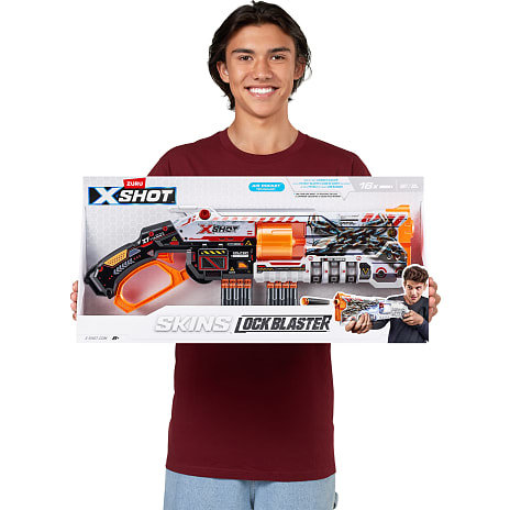 X-Shot Skins Lock Blaster med 16 pile