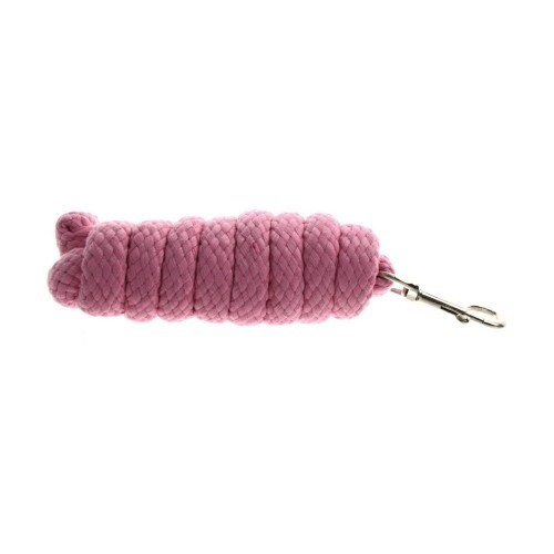 Guia de corda extra grossa para cavalos, rosa