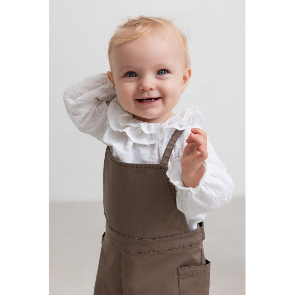 Køb MarMar Cotton Bow White Tonello Bluse