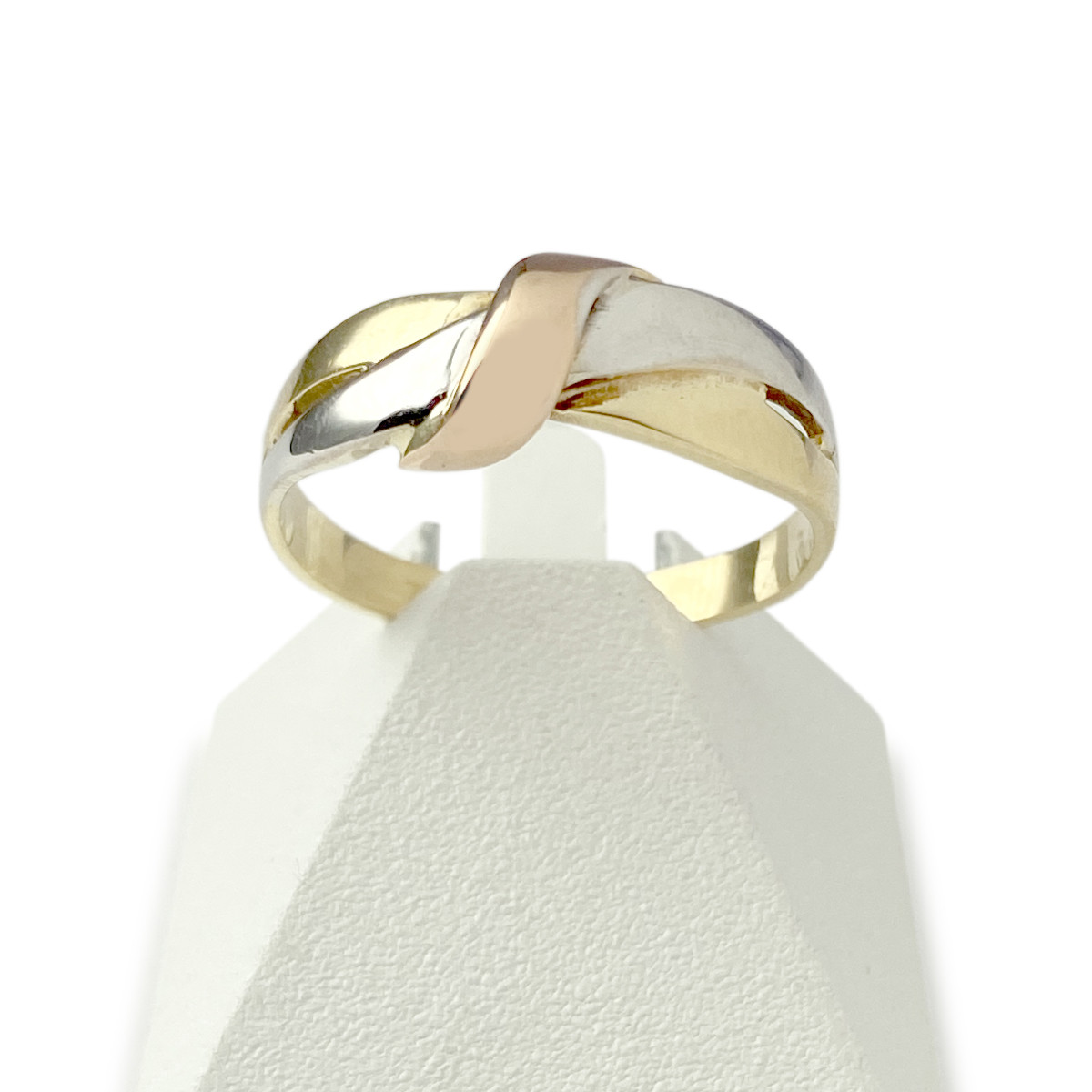 Bague d'occasion 3 ors 750 noeud