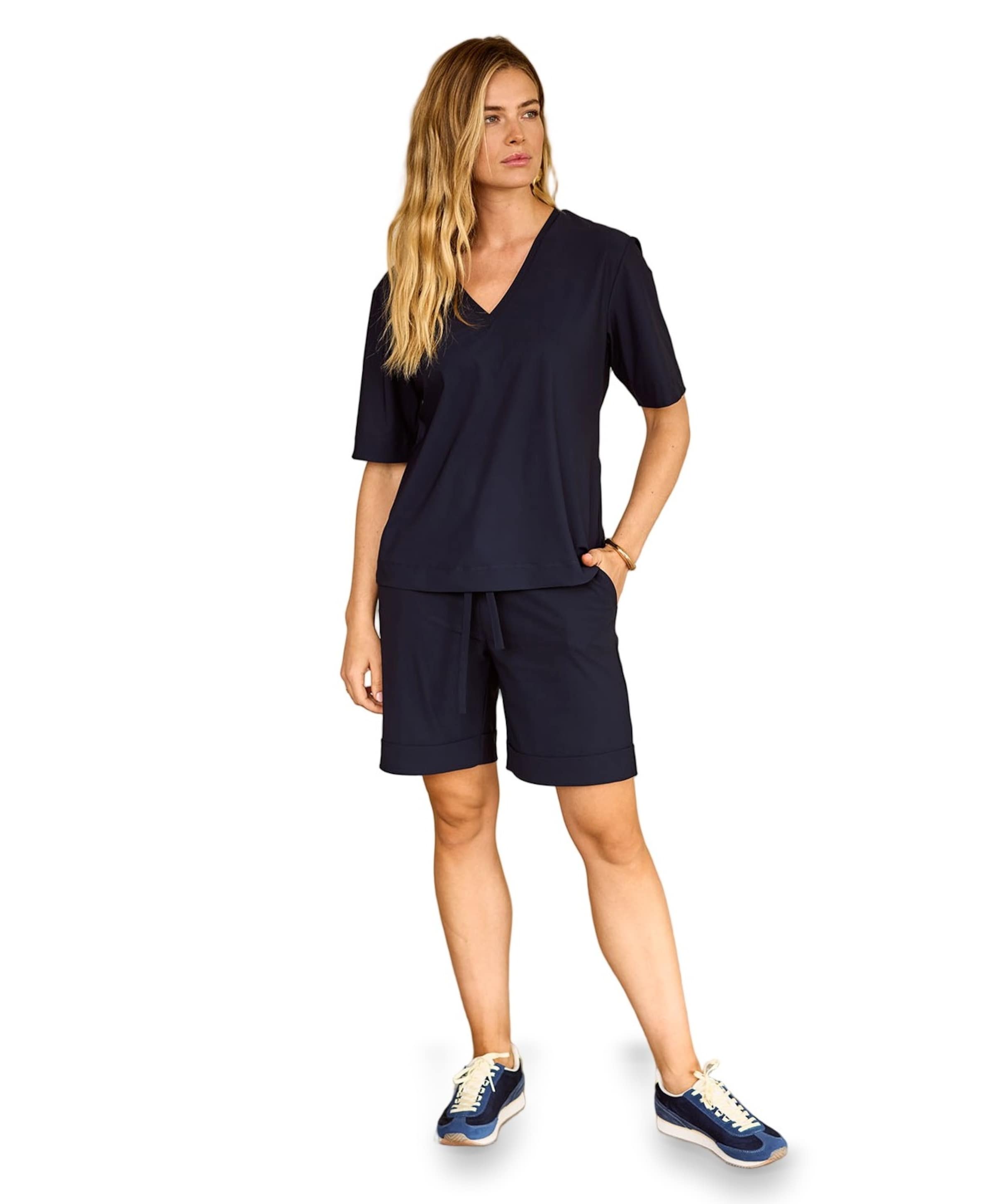 Studio Anneloes City dames bermuda blauw