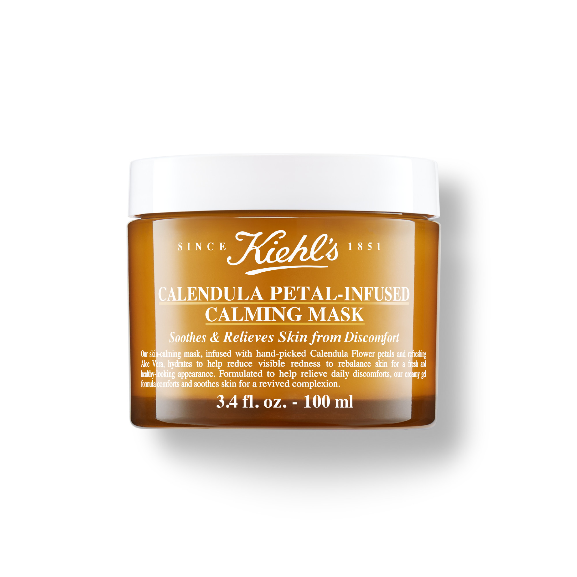 KIEHL'S Calendula Petal-Infused Calming Mask Glas 100 ml