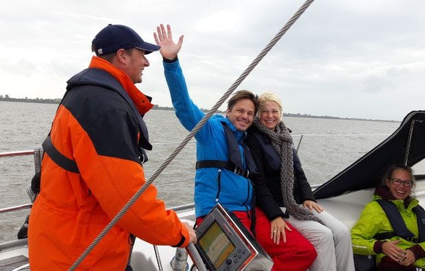 Segeln für zwei in Hamburg