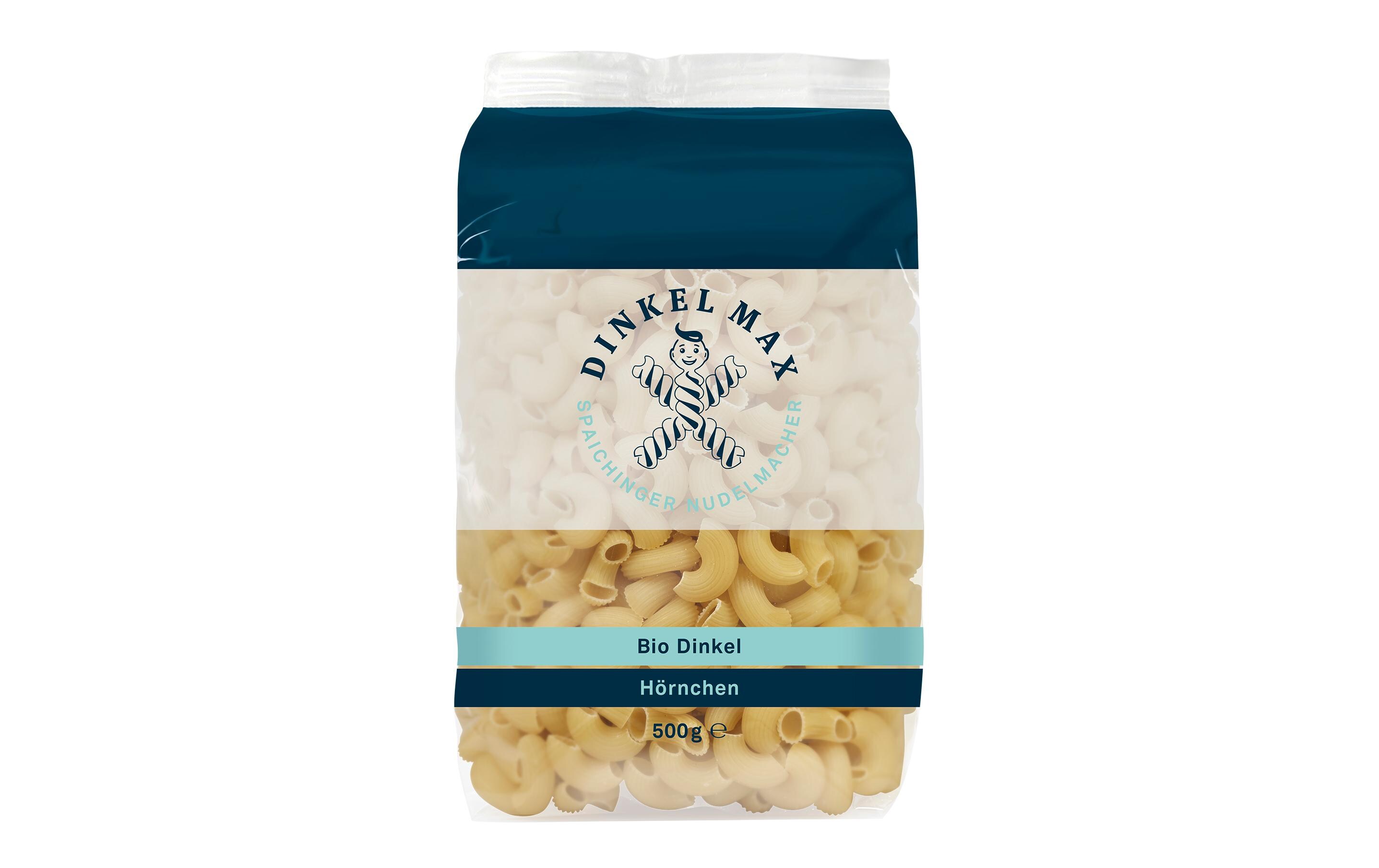 Teigwaren Bio Dinkel Hörnchen 500 gAromatische Pasta aus Dinkelmehl