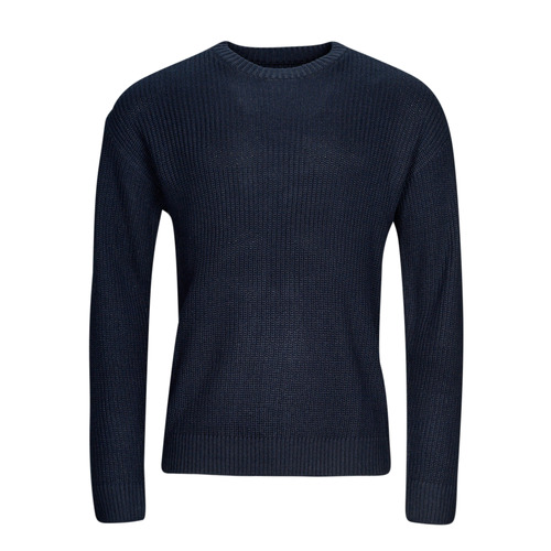 Jack & Jones - JORBRINK KNIT CREW NECK - Marine