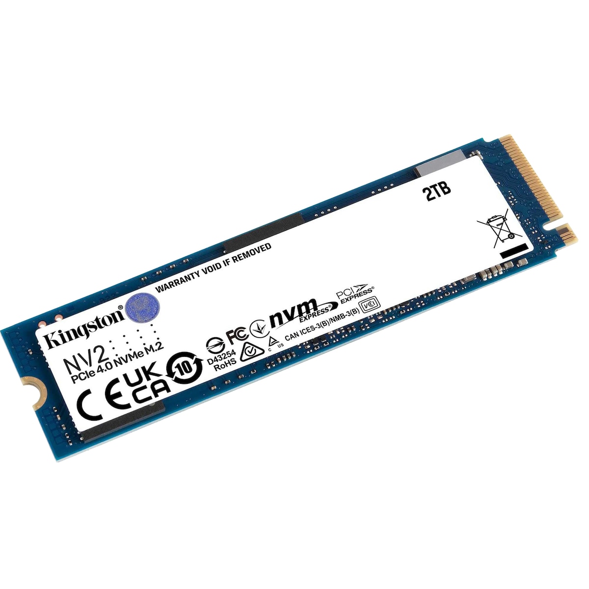 Kingston NV2 M.2 NVMe Gen 4 SSD (2TB)