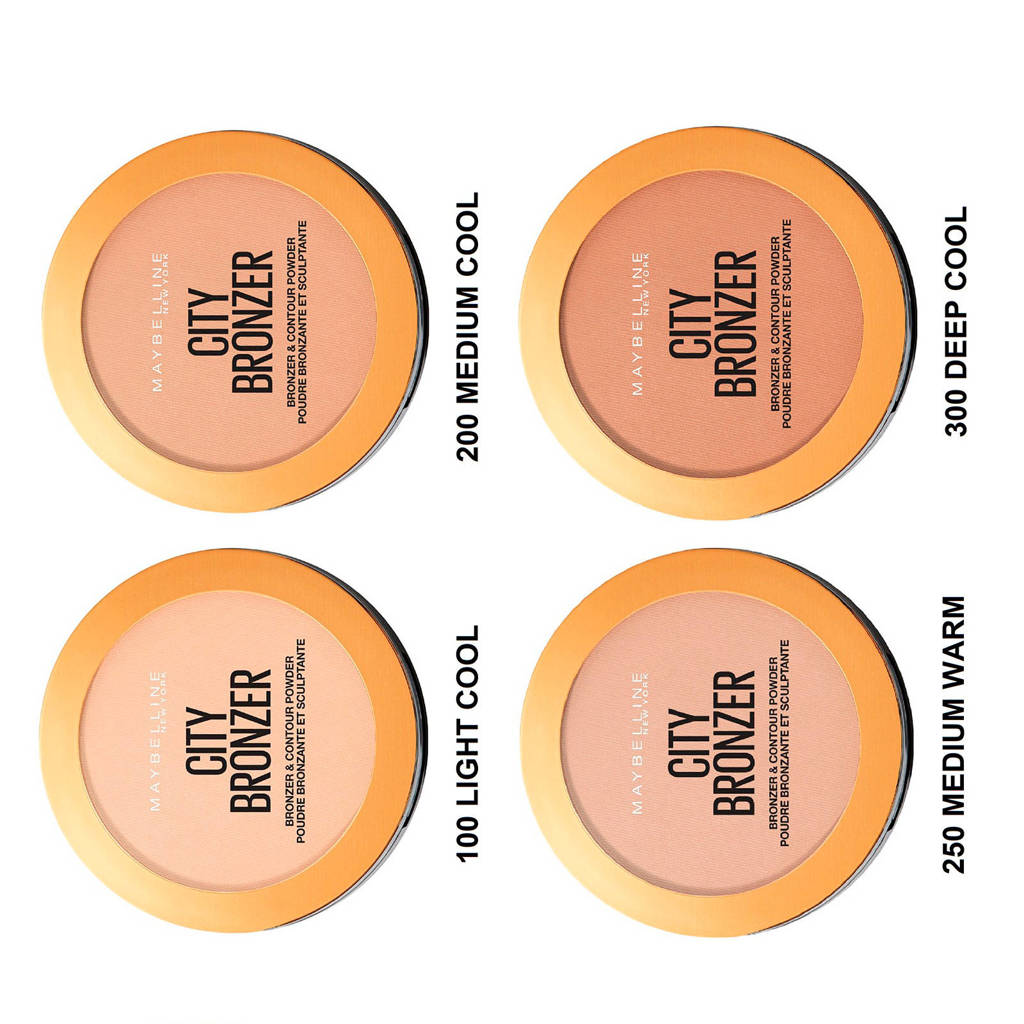 Fijn productbronzer en contouring poeder - 200 Medium Cool