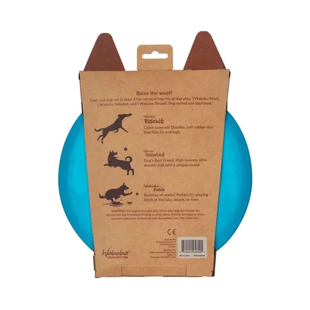 Waboboa Woofgames Hundebälle 3er Set
