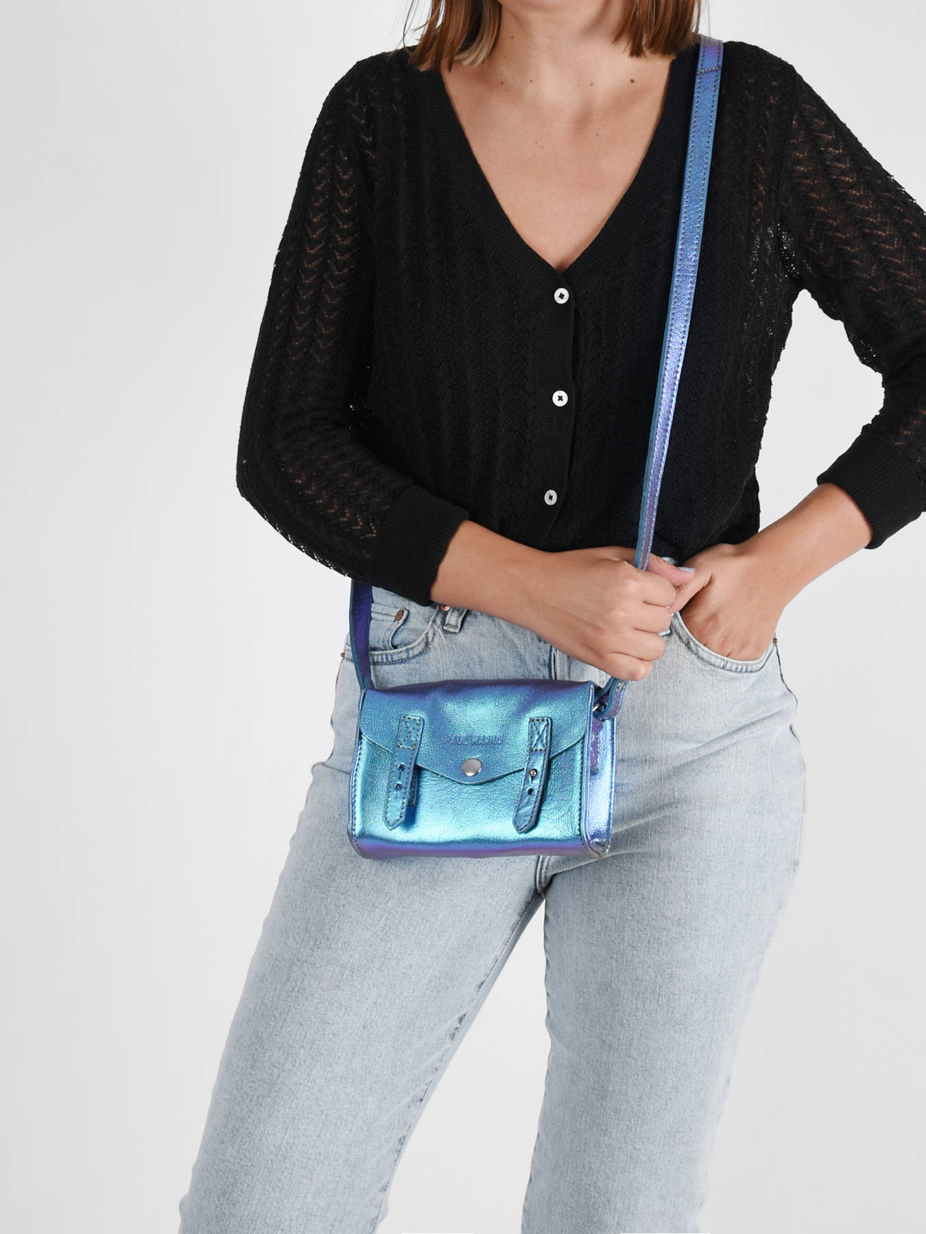 Le Mini Indispensable Scarabee cuir PAUL MARIUS