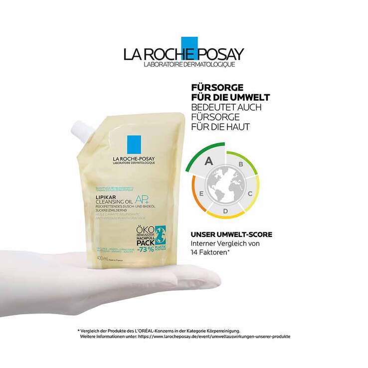 La Roche-Posay Lipikar Dusch- und Badeöl AP + , 400 ml