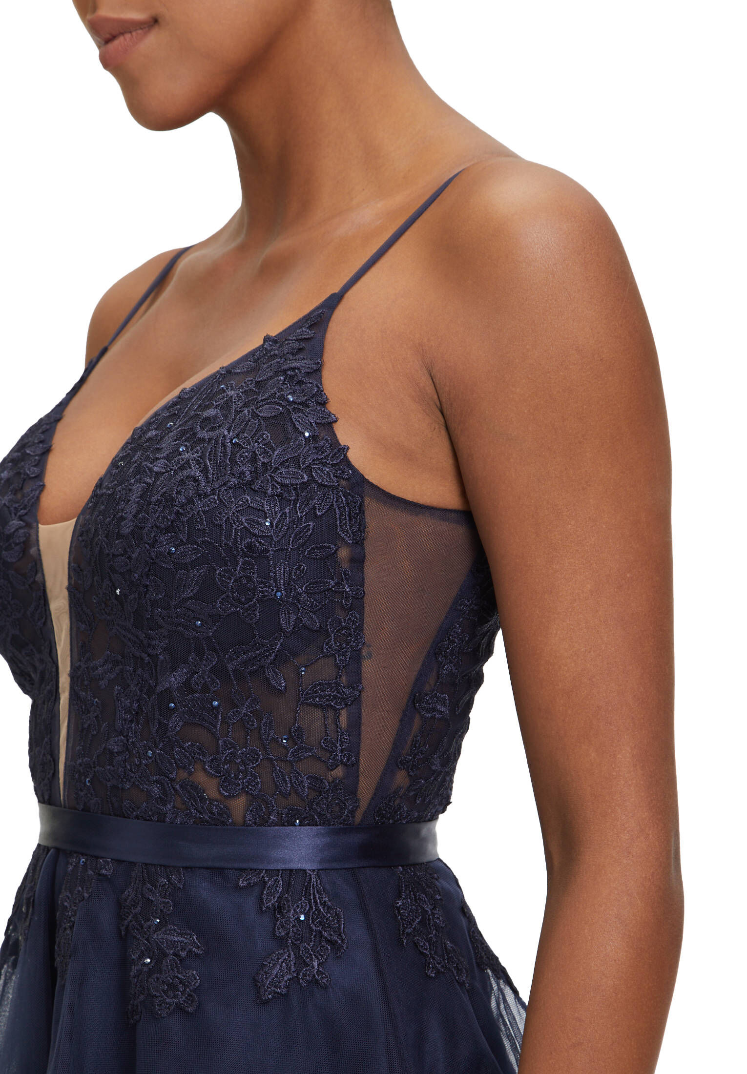 Vera Mont| Damen Cocktailkleid mit Stickerei