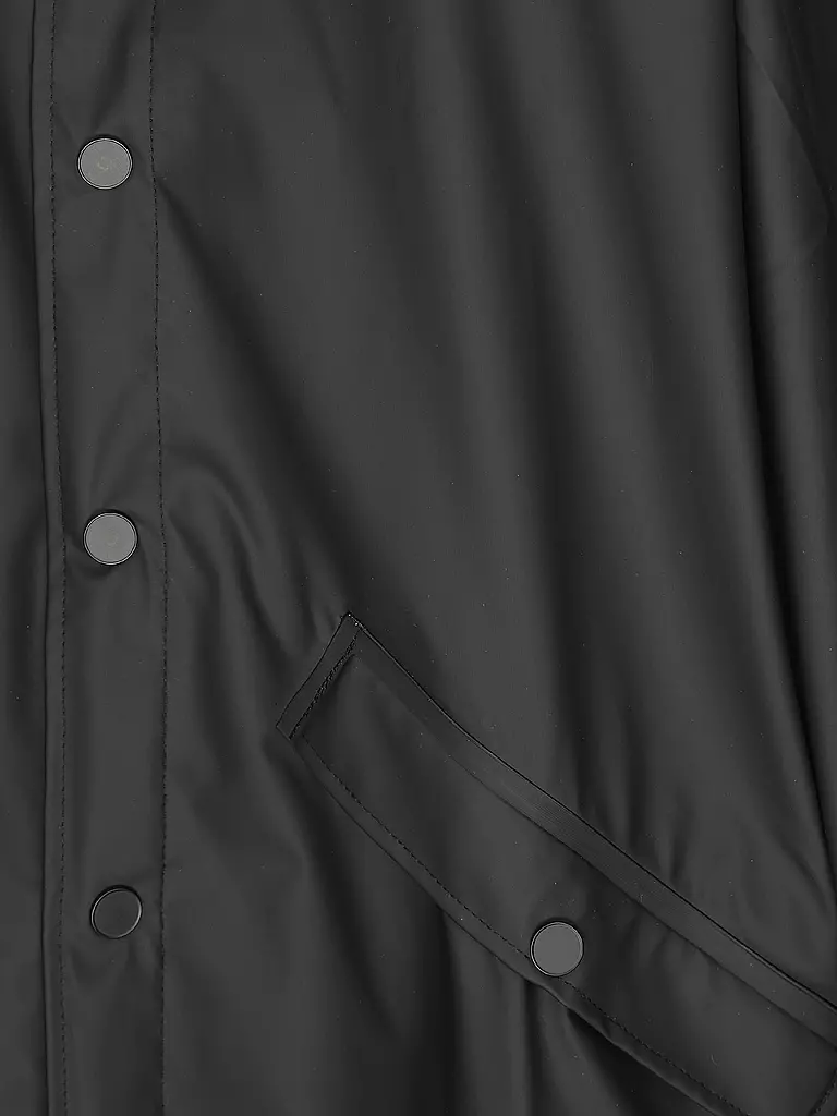 RAINS Parka - Regenjacke schwarz