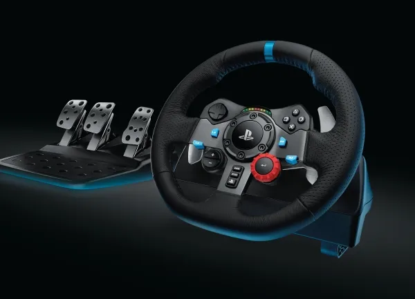 Logitech® | G29 Driving Force - Rat og pedalsæt - kabling - for; Sony PlayStation 3/4/5