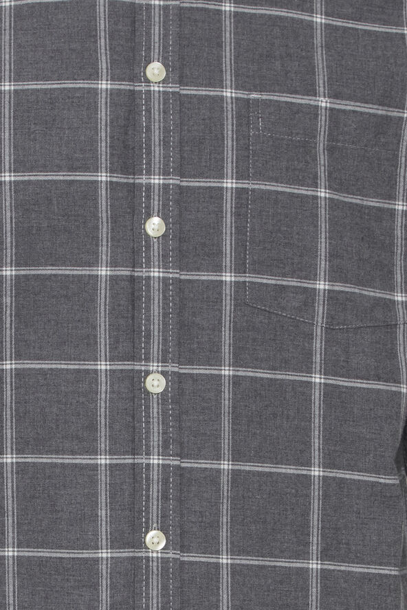 Casual Friday CFANTON LS BD big checked shirt Pewter mix