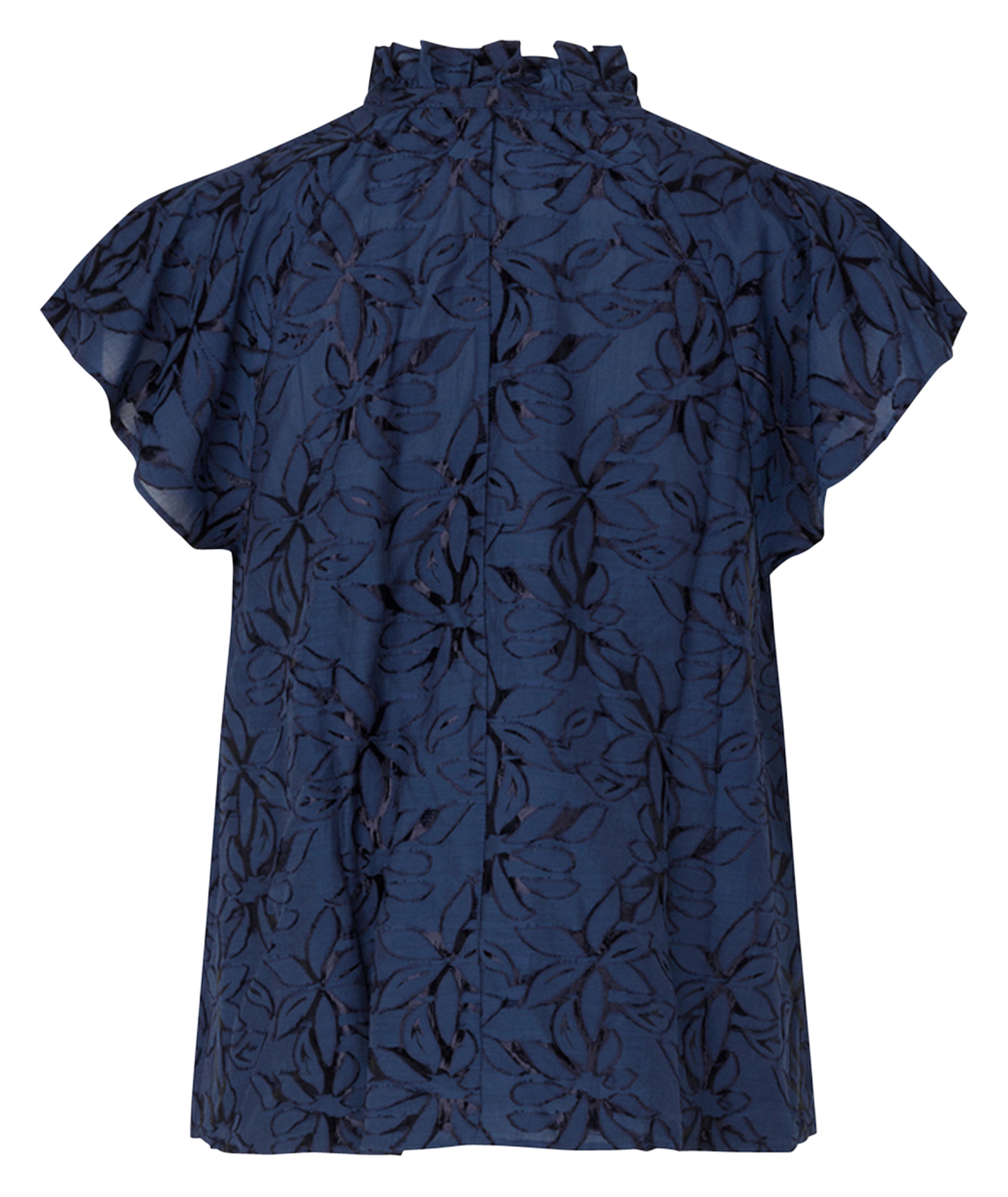 SAKAROOKH - Blouse col victorien | Bleu