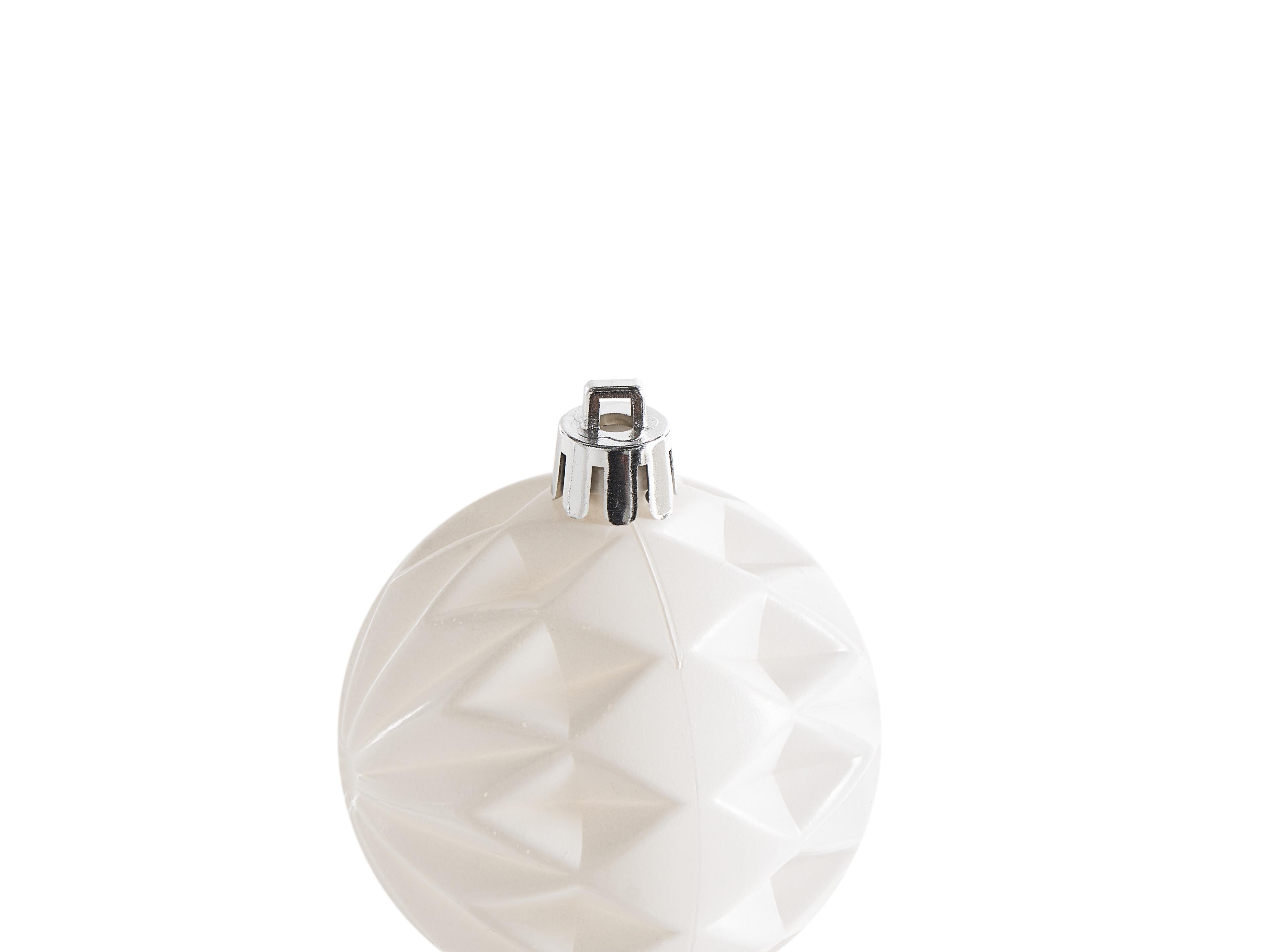 Set van 40 kerstballen SAIMAA Gebroken wit