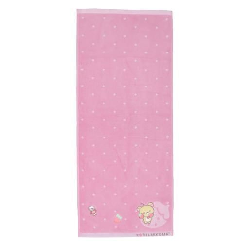 Marushin - Rilakkuma Korilakkuma gezichtshanddoek (34x80cm)