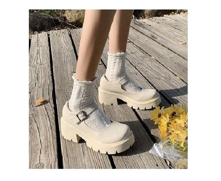 Bolitin - Platform Mary Jane-schoenen