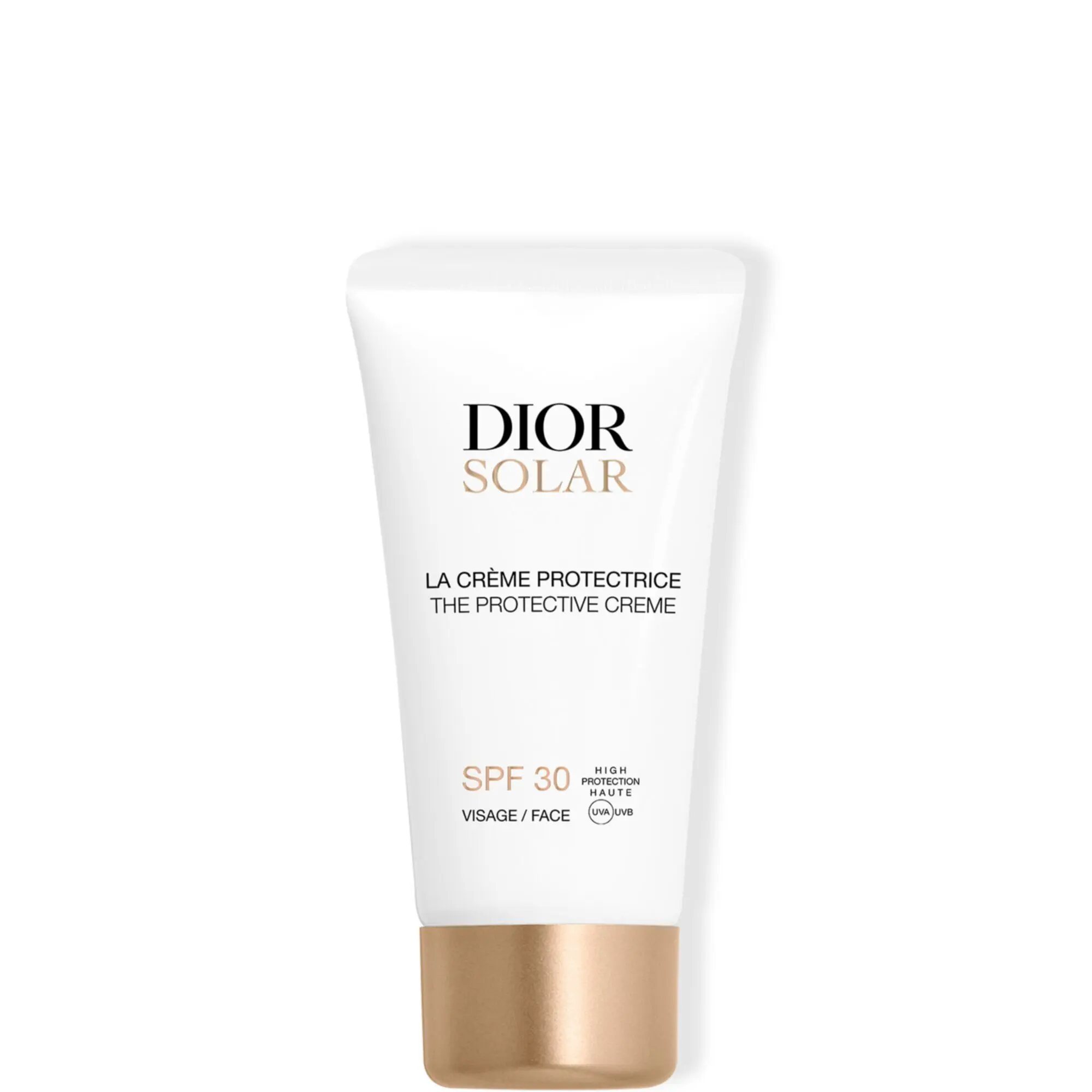 Dior - Dior Solar La Crème Protectrice Visage SPF 30 - Haute Protection 50 ml - Solaire
