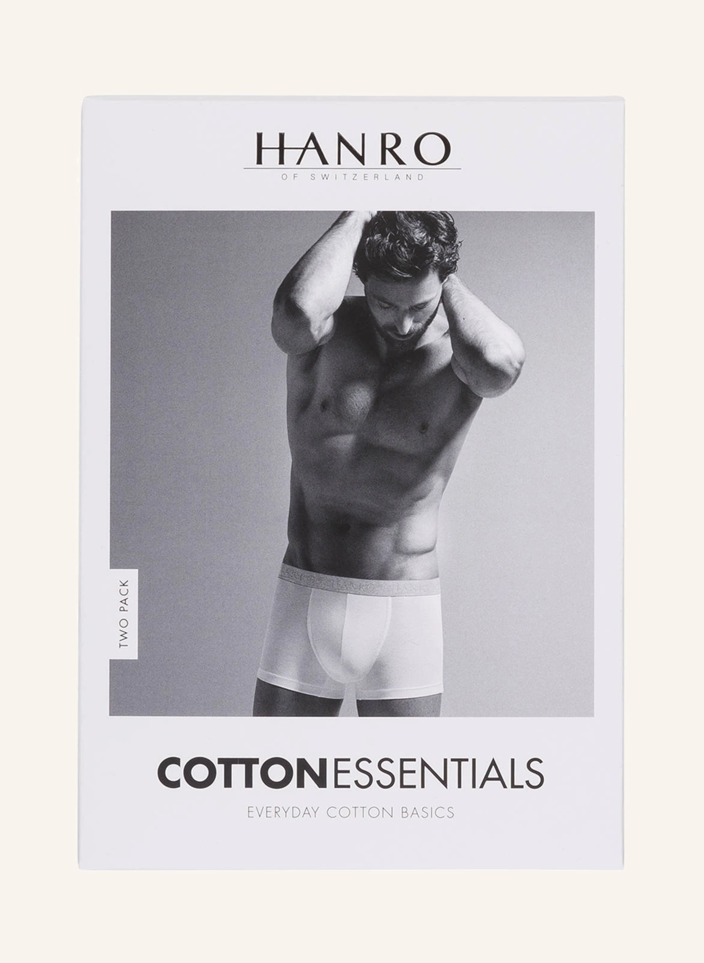 HANRO 2er-Pack Boxershorts COTTON ESSENTIALS