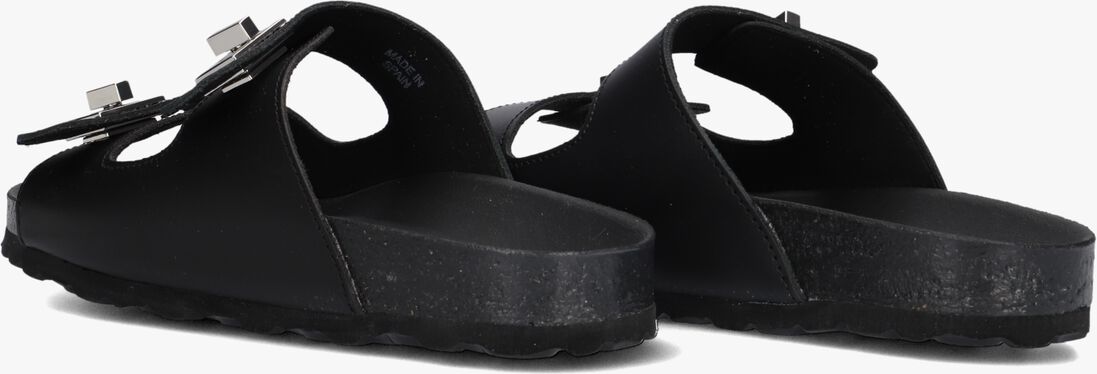 zwarte lina locchi slippers led 2 band slipper