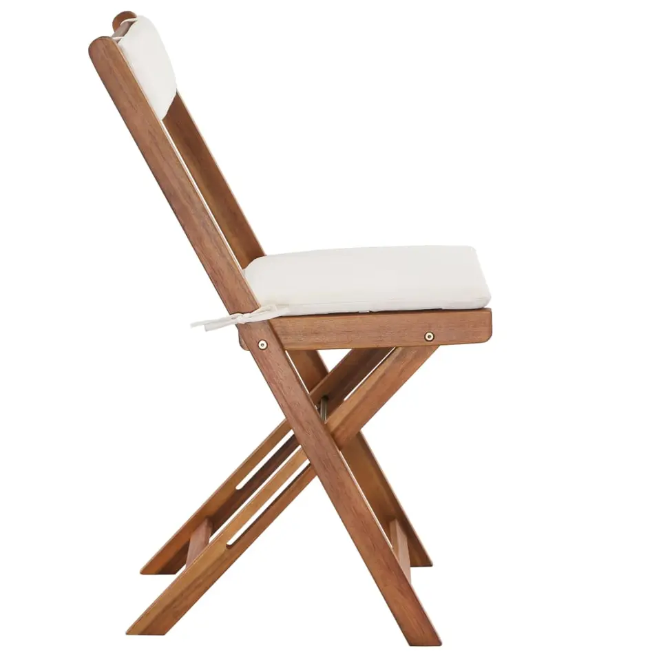 vidaXL - Bistro Set - Bruin - Hout