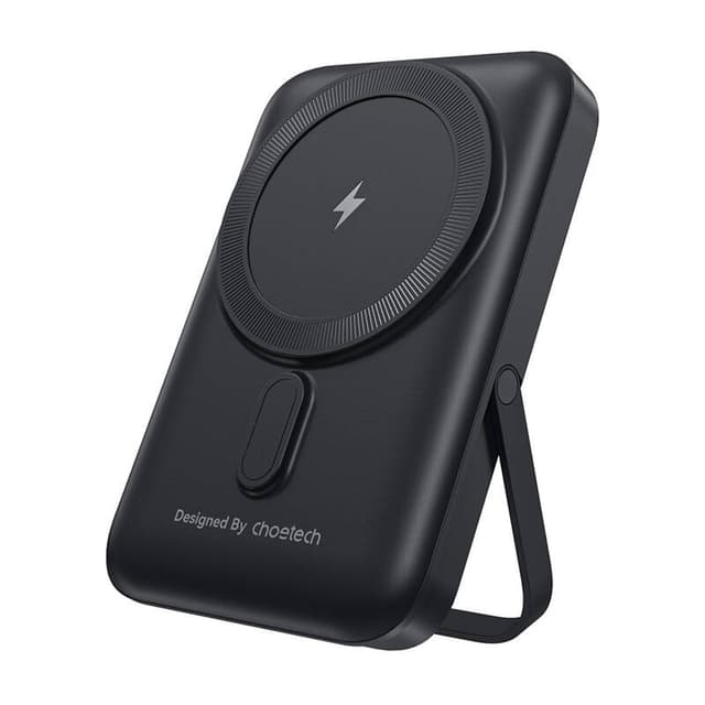 Choetech B743 10000mAh 20W PD magnetisk powerbank med stativ (sort)