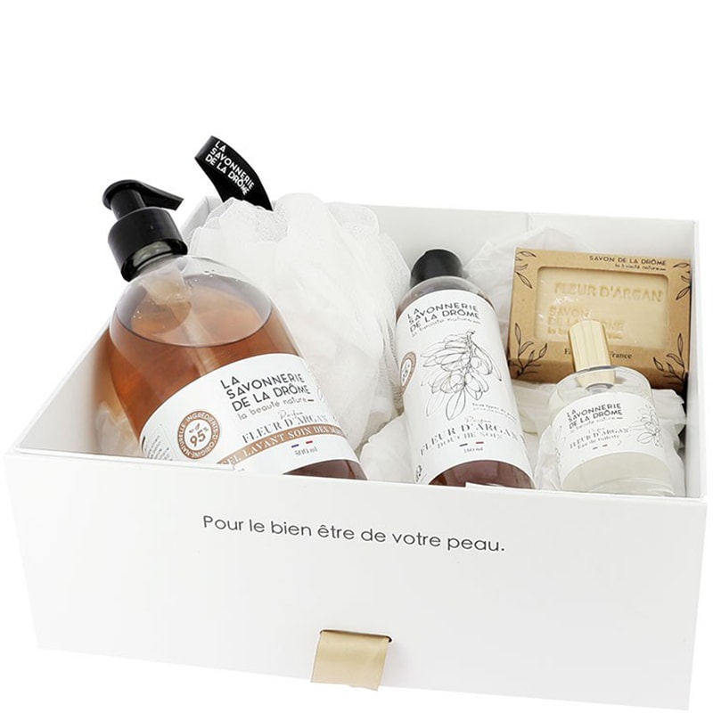 Coffret de bain - Fleur d’argan - Corps - 5 produits