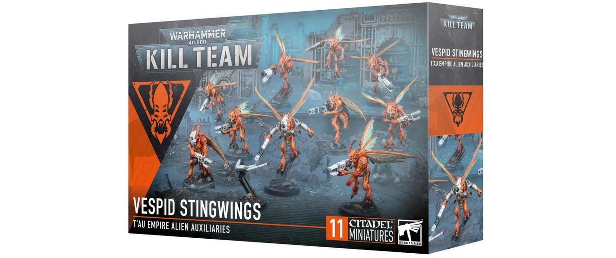 Figurenset Warhammer 40.000 Vespid-StachelflügelWarhammer 40.000 Kill Team: Vespid-Stachelflügel – Bausatz