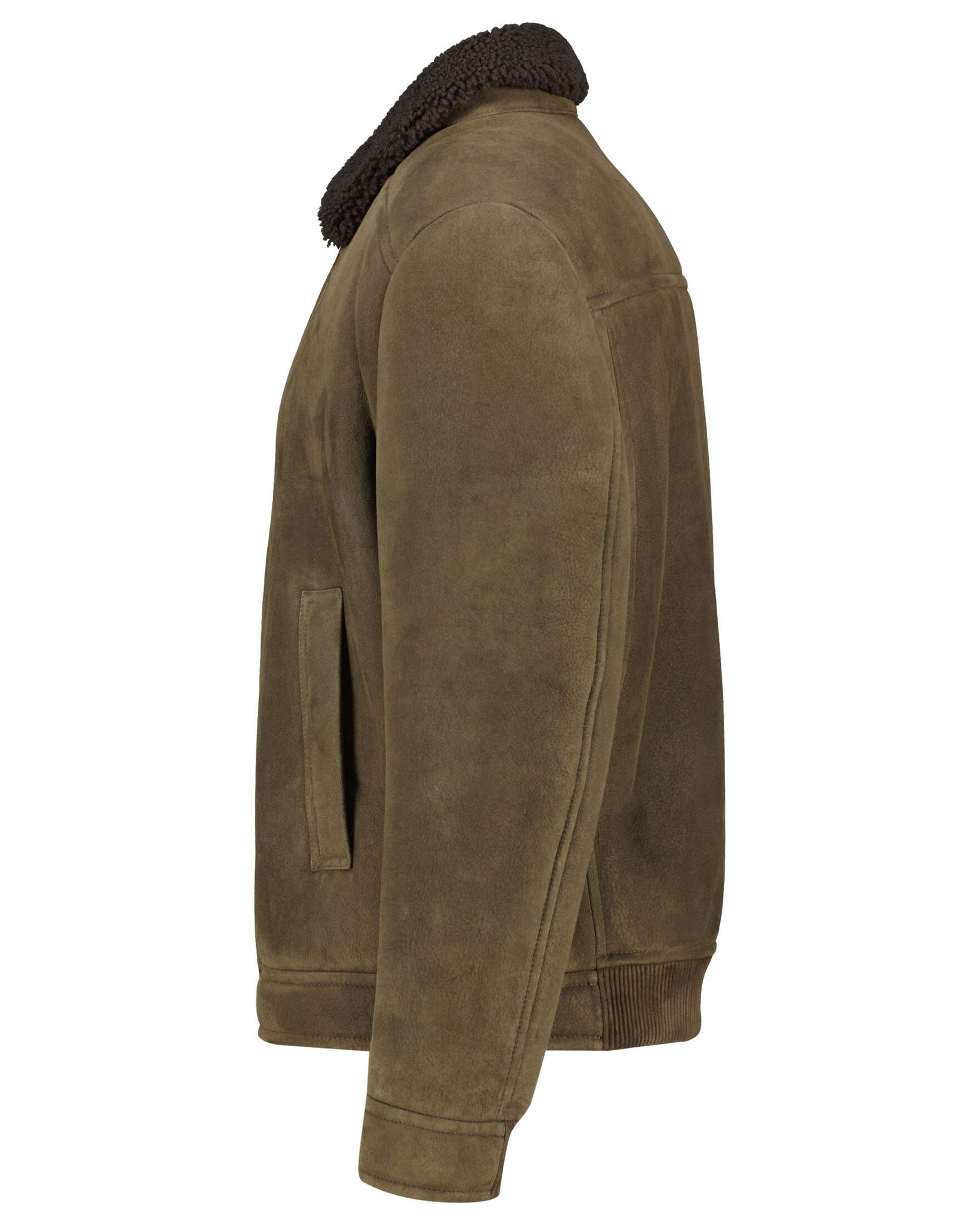 Drykorn| Herren Lederjacke GORANO mit Lammfell Relaxed Fit